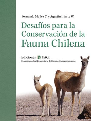 cover image of Desafíos para la conservación de la fauna chilena